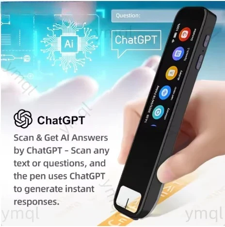 AI Smart Pen with ChatGPT integration Built-in ChatGPT integration scans questions and receives instant AI-generated answers
AI Smart Pen with ChatGPT integration Built-in ChatGPT integration scans questions and receives instant AI-generated answers