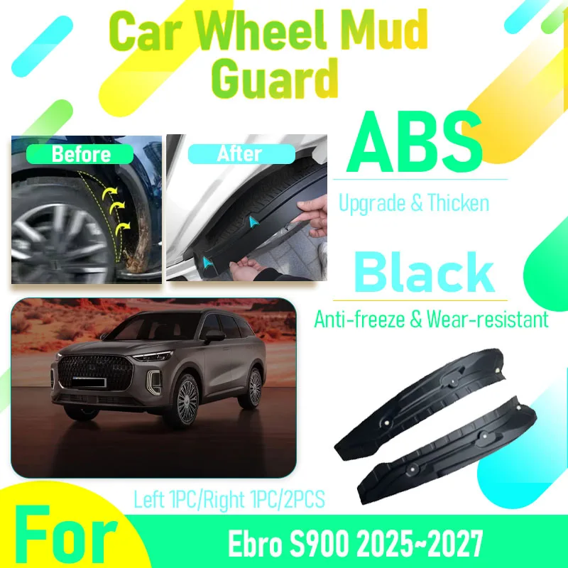 Car Mudguard For Ebro S900 Chery Tiggo 9 2025~2027 Antifreeze Left Right Wheel Mud Guard Fenders Mudflap Fender Auto Accessories
Car Mudguard For Ebro S900 Chery Tiggo 9 2025~2027 Antifreeze Left Right Wheel Mud Guard Fenders Mudflap Fender Auto Accessories