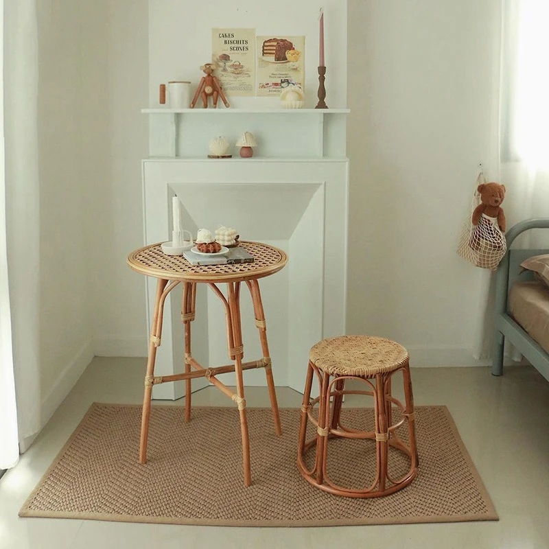 Medieval rattan chair wabi wind chair one table two chairs Internet celebrity balcony small creative rattan dining table
Medieval rattan chair wabi wind chair one table two chairs Internet celebrity balcony small creative rattan dining table