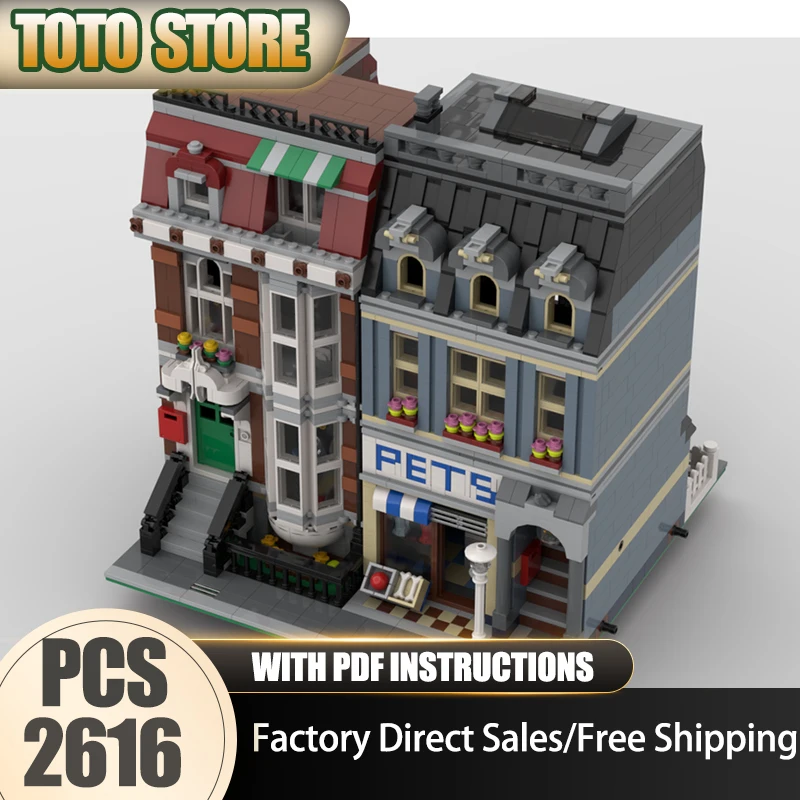 City Street View Moc Building Bricks Модульный макияж-Зомагазин Модель Технология Блоки Рождественский набор DIY Игрушка Устранение Подарок
City Street View Moc Building Bricks Модульный макияж-Зомагазин Модель Технология Блоки Рождественский набор DIY Игрушка Устранение Подарок