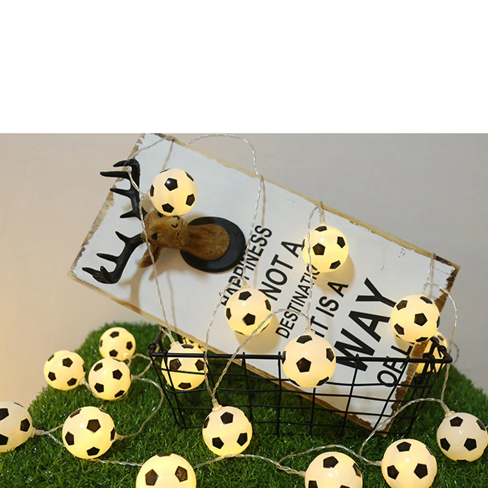 Football Shaped Light Decorative Lamp String LED Decorative Lamp for Home Garden Party Christmas Festival Holiday
Football Shaped Light Decorative Lamp String LED Decorative Lamp for Home Garden Party Christmas Festival Holiday