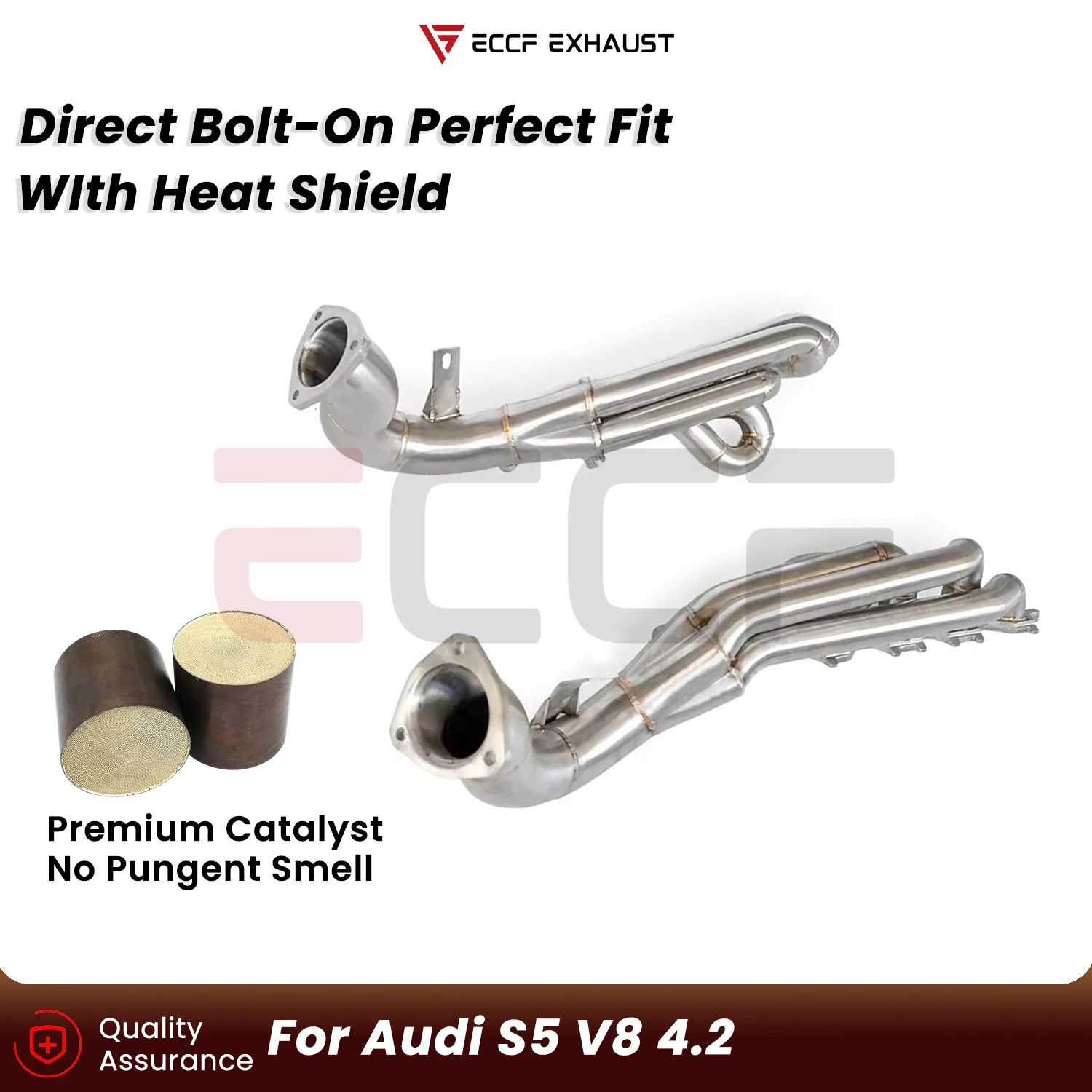 Aggressive Exhaust Sound High Flow Stainless Steel Headers For Audi S5 V8 4.2 Plug and Play Performance Upgrade
Aggressive Exhaust Sound High Flow Stainless Steel Headers For Audi S5 V8 4.2 Plug and Play Performance Upgrade