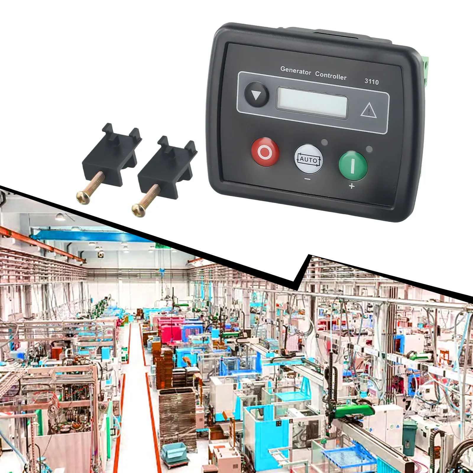Generator Controller Module DSE3110 for Electronic Engines with LCD Display and Enhanced Monitoring Capability
Generator Controller Module DSE3110 for Electronic Engines with LCD Display and Enhanced Monitoring Capability