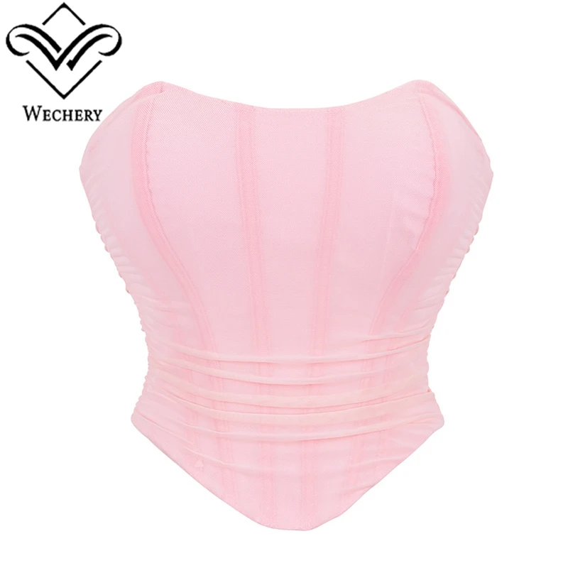 Wechery сексуальный женский корсет в готическом стиле, дышащий эластичный винтажный жилет без бретелек, бюстье на шнуровке, формирователь тела, бюстье, топ
Wechery сексуальный женский корсет в готическом стиле, дышащий эластичный винтажный жилет без бретелек, бюстье на шнуровке, формирователь тела, бюстье, топ