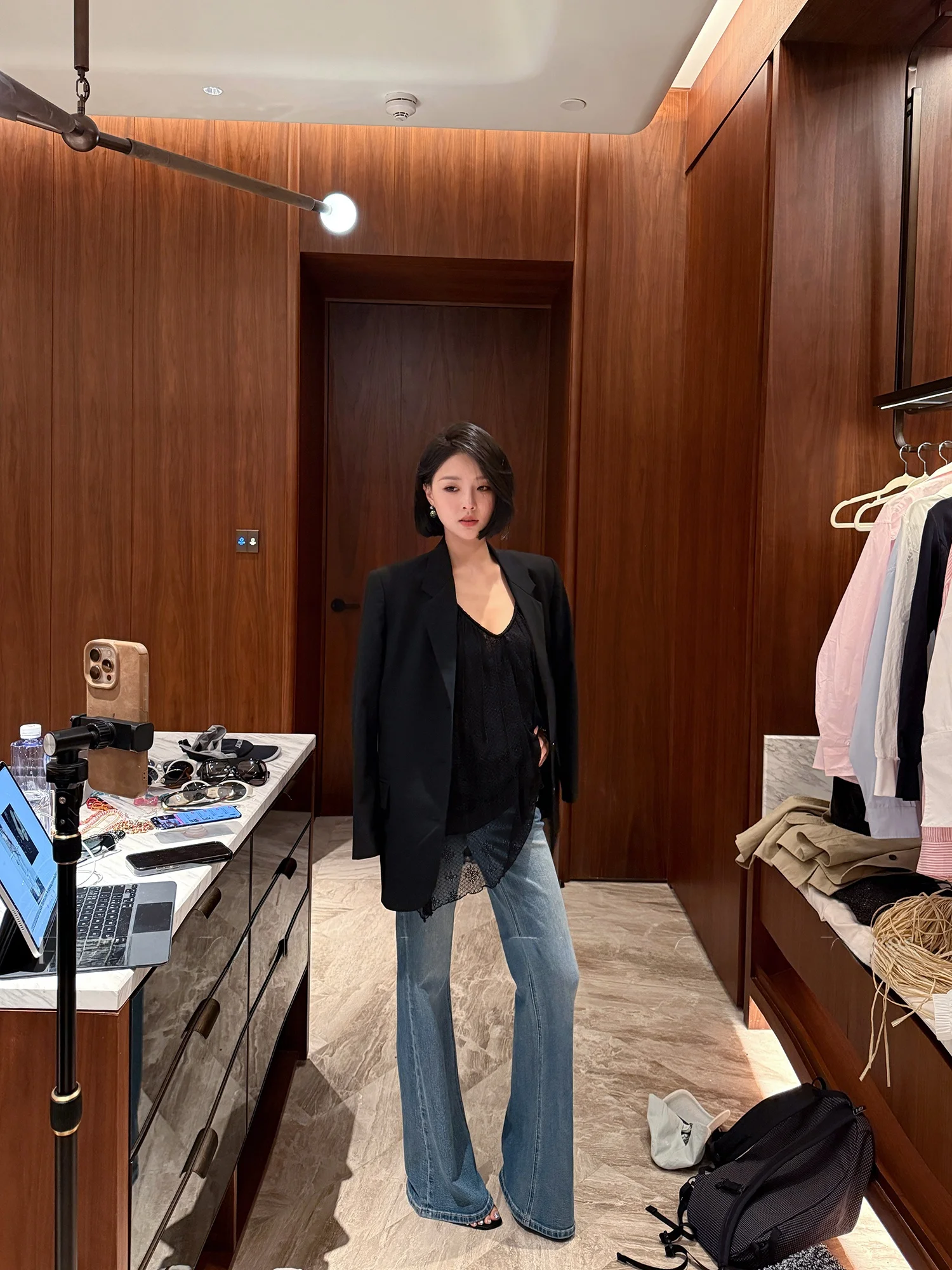 FORNIYOYO Wool Blend Anti-Wrinkle Wide Fit Suit Jacket High Intelligence Sensation Row Style Women's Fashion Minimalist Windb...
FORNIYOYO Wool Blend Anti-Wrinkle Wide Fit Suit Jacket High Intelligence Sensation Row Style Women's Fashion Minimalist Windb...