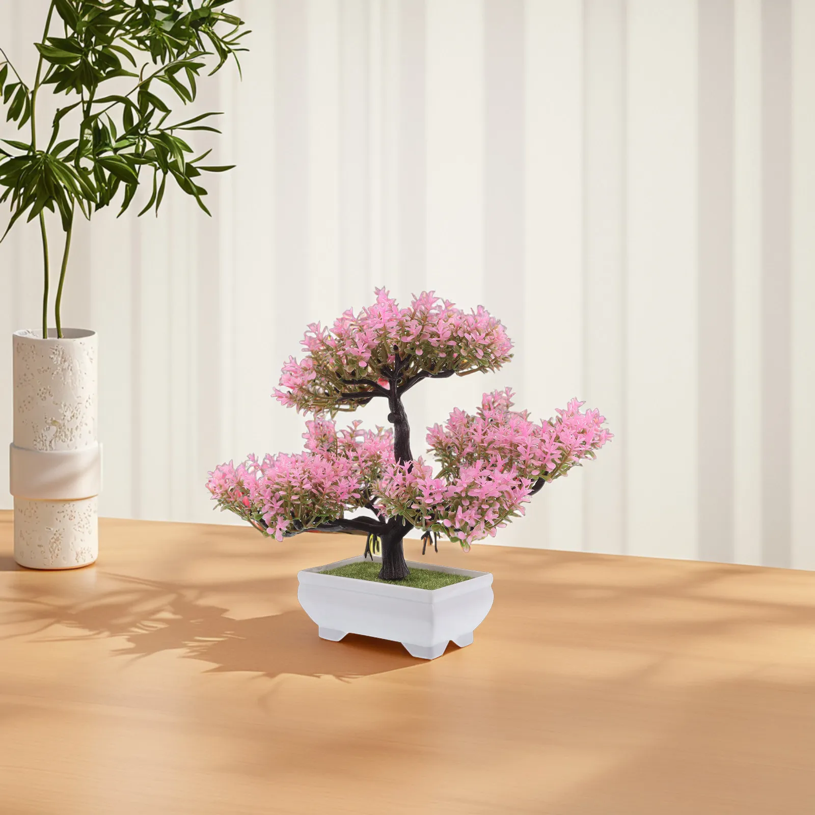 Small Artificial Bonsai Tree Realistic Faux Pine Simulation Plant Potted Decor for Desk Bookcase Entryway Living Space Low
Small Artificial Bonsai Tree Realistic Faux Pine Simulation Plant Potted Decor for Desk Bookcase Entryway Living Space Low