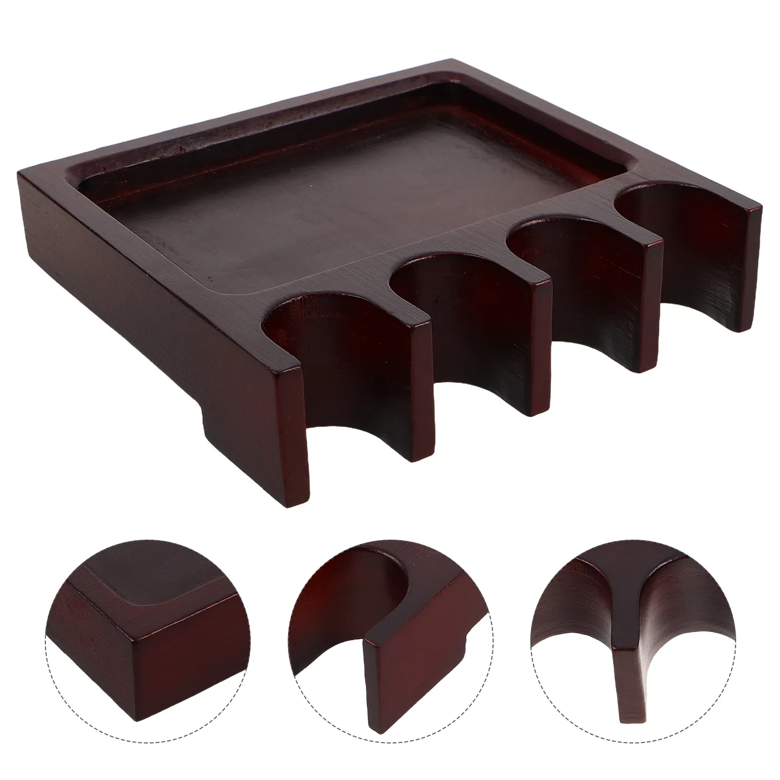 Solid Wood Billiard Cue Holder Pool Stick Holder for Table Mounted Cue Rack Elegant Aesthetic Design Protective Polished Surface
Solid Wood Billiard Cue Holder Pool Stick Holder for Table Mounted Cue Rack Elegant Aesthetic Design Protective Polished Surface