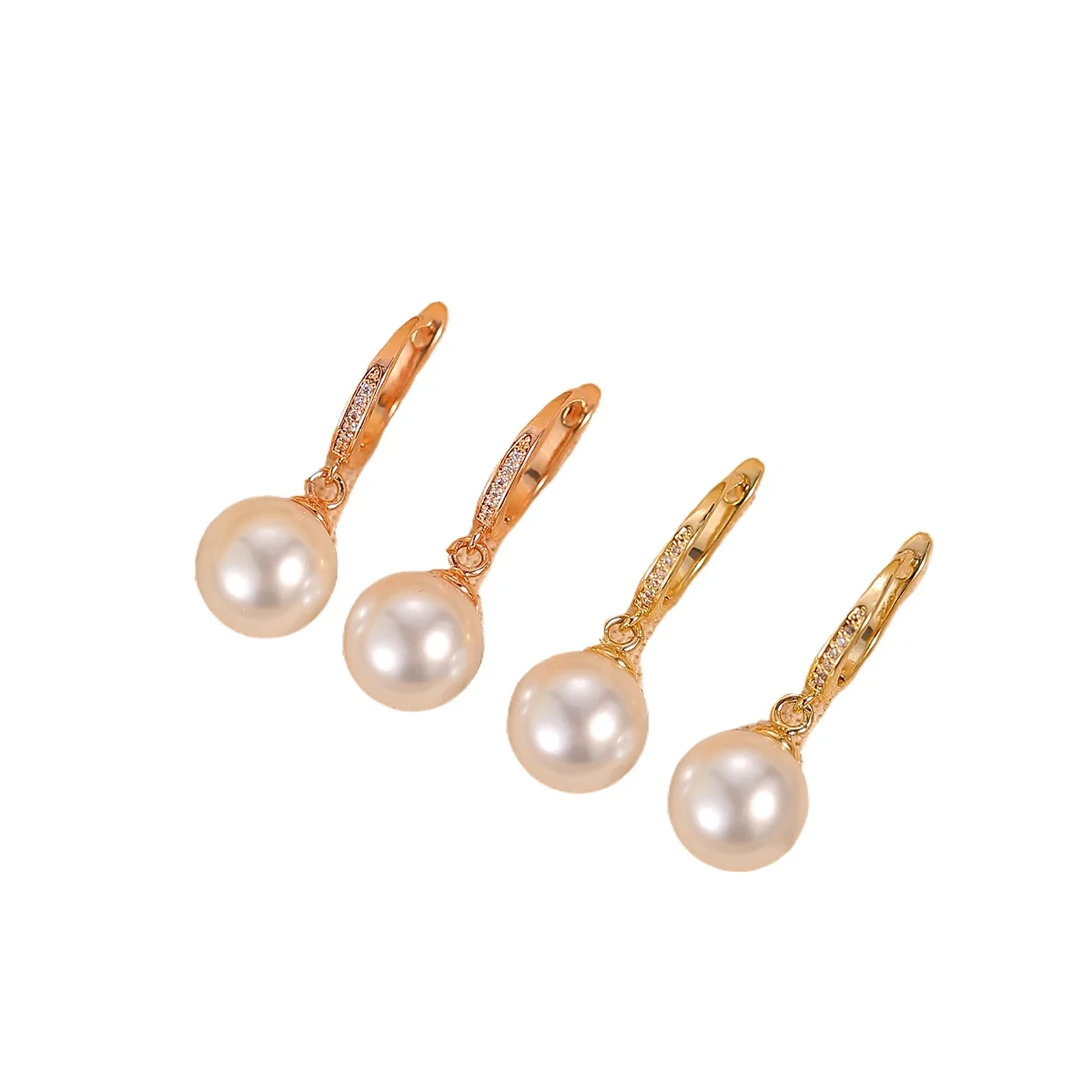 *Rose gold zircon pearl earrings for women with minimalist ear buckles, fashionable and high-end earrings
*Rose gold zircon pearl earrings for women with minimalist ear buckles, fashionable and high-end earrings