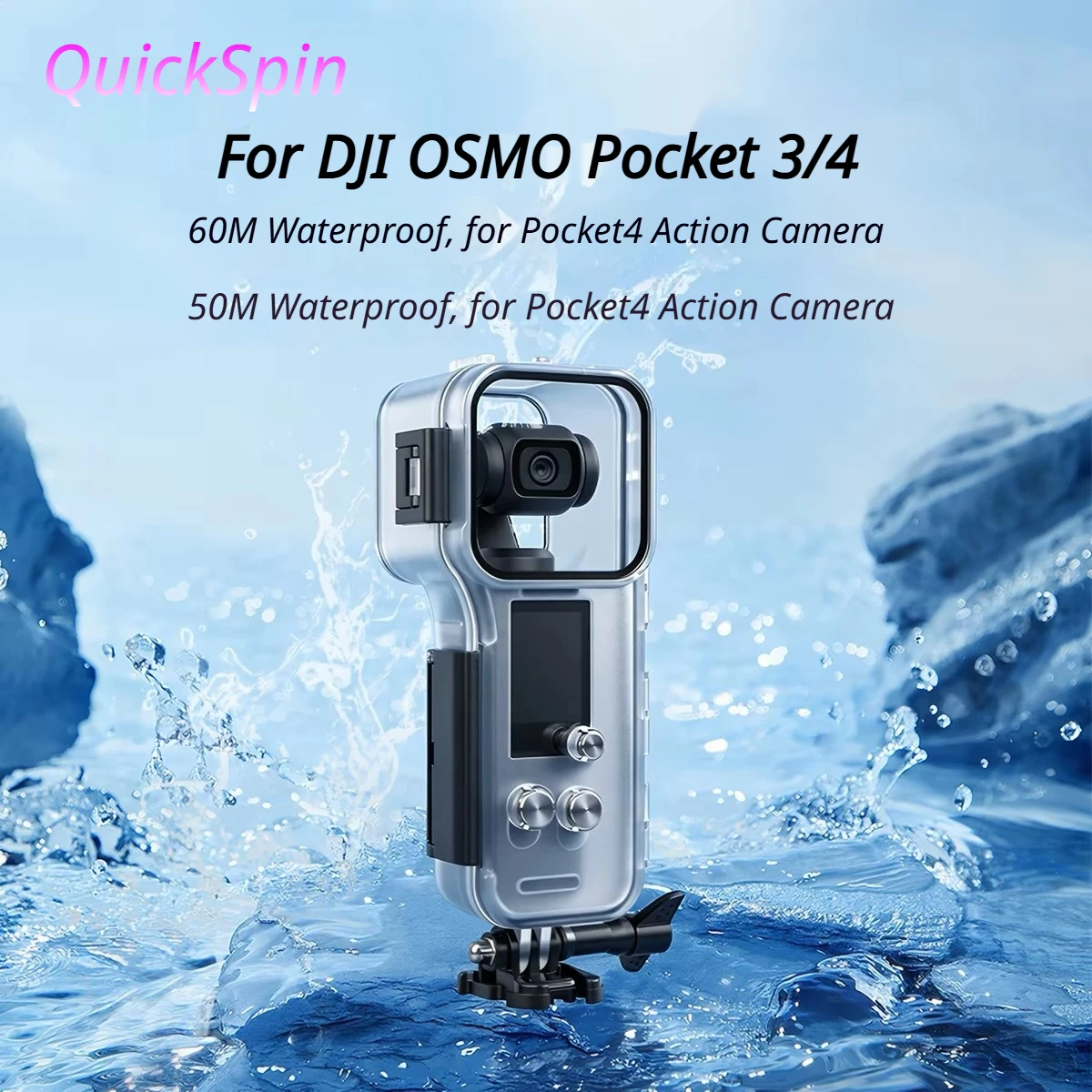 upgraded Waterproof For DJI Osmo Pocket 3/4 Diving Housing Case 45M Underwater Diving Protective Shell Pocket 3 camera accessory
upgraded Waterproof For DJI Osmo Pocket 3/4 Diving Housing Case 45M Underwater Diving Protective Shell Pocket 3 camera accessory