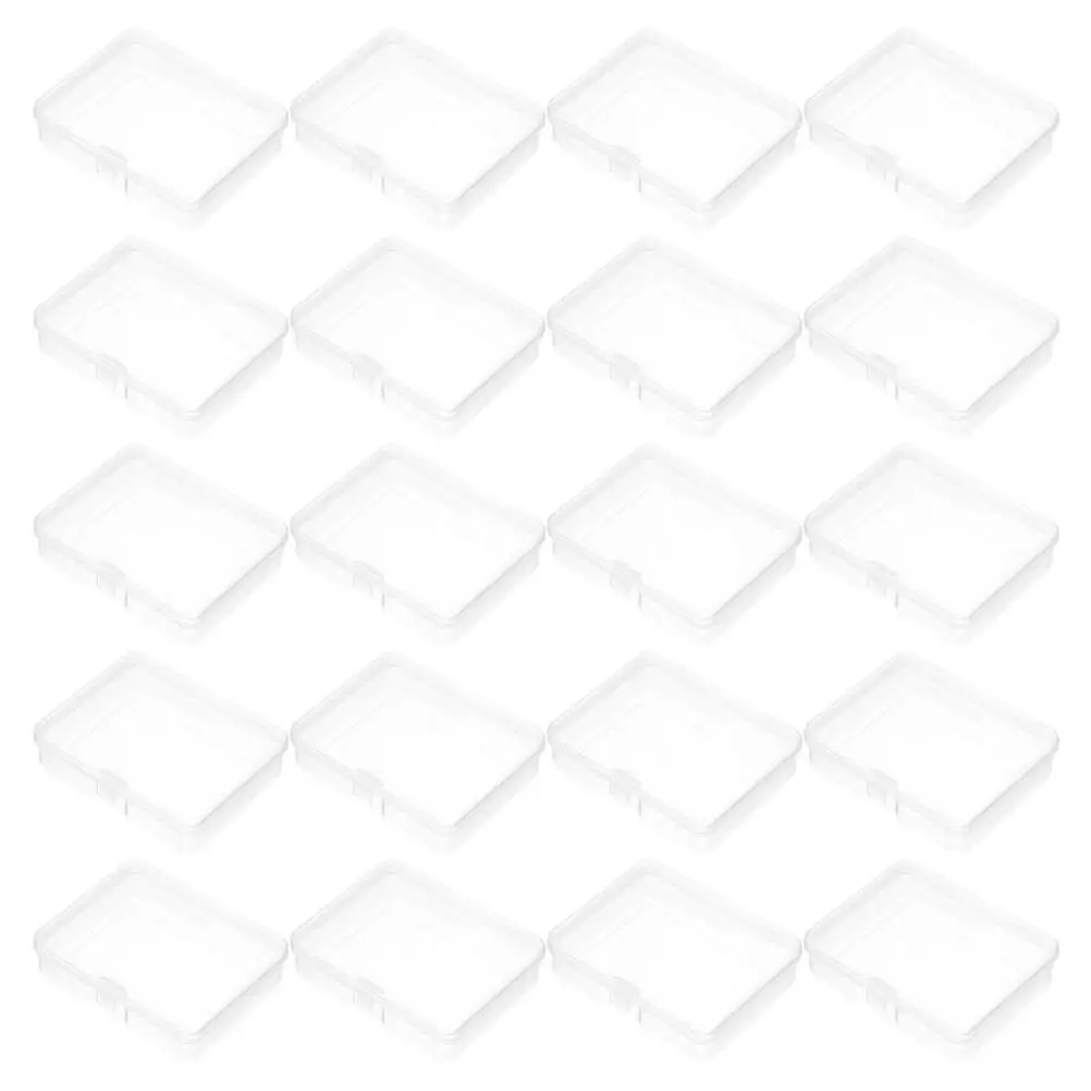 30pcs Mini Storage Boxes Clear Containers Hinged Lid Clear Plastic Storage Box for Beads Jewelry Small Items Gifts Packaging
30pcs Mini Storage Boxes Clear Containers Hinged Lid Clear Plastic Storage Box for Beads Jewelry Small Items Gifts Packaging
