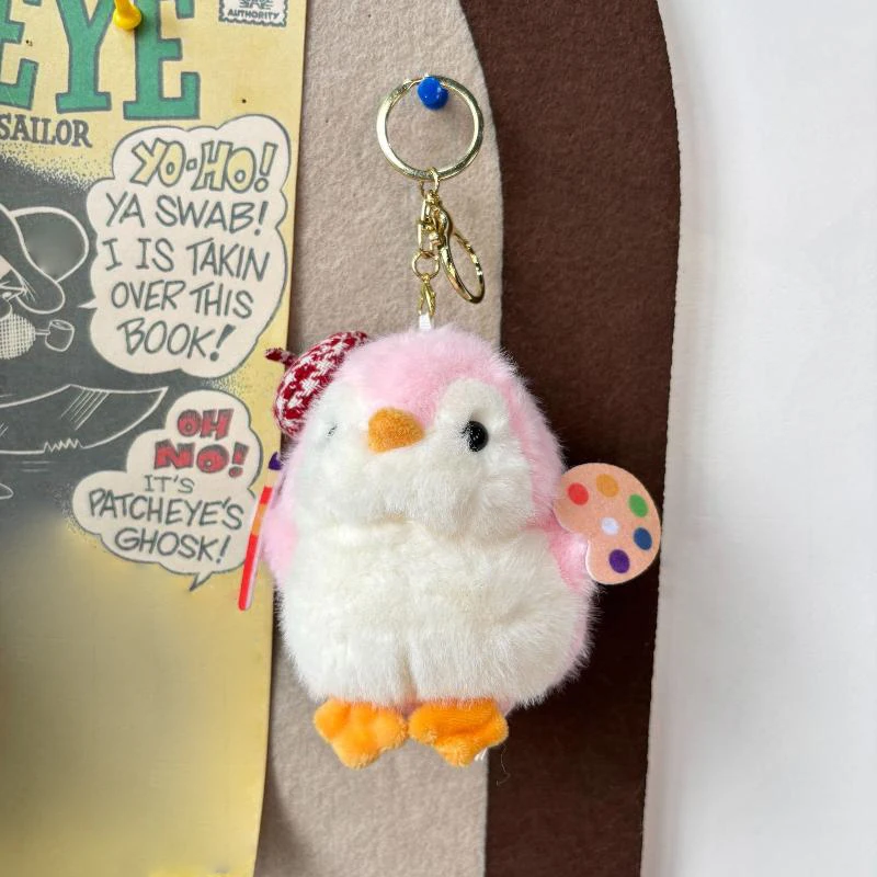 Delightful Petite Painter Penguin Stuffed Toy Keychain Bag Decoration Backpack Adornment Christmas Gifts
Delightful Petite Painter Penguin Stuffed Toy Keychain Bag Decoration Backpack Adornment Christmas Gifts