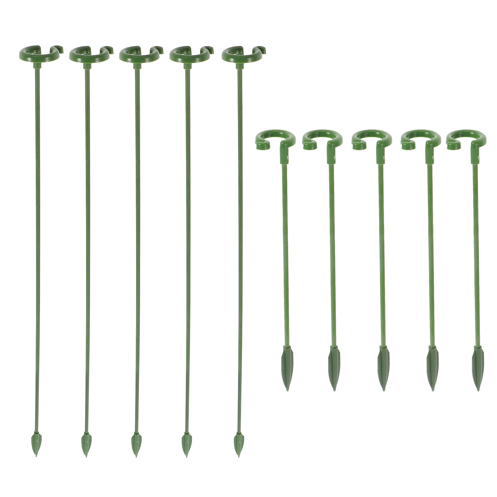 20pcs Flower Stand Brackets Plant Supports Sticks Garden Stem Holders Peony Sunflower Hydrangea Potted Green Gardening Supplies
20pcs Flower Stand Brackets Plant Supports Sticks Garden Stem Holders Peony Sunflower Hydrangea Potted Green Gardening Supplies
