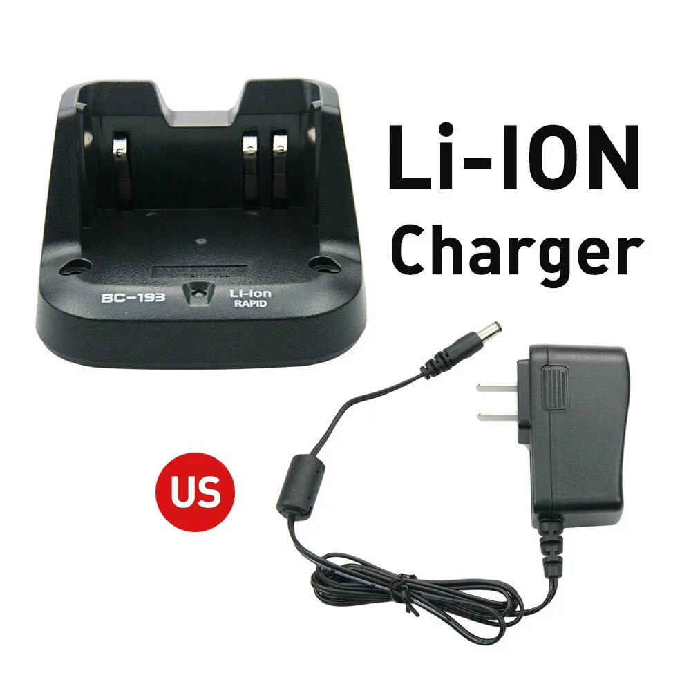 BC-193 Rapid Charger Base Compatible with IC-V80 V88 IC-4102 F70 F43 F3102 BP-265 Radio - Charging Accessory
BC-193 Rapid Charger Base Compatible with IC-V80 V88 IC-4102 F70 F43 F3102 BP-265 Radio - Charging Accessory