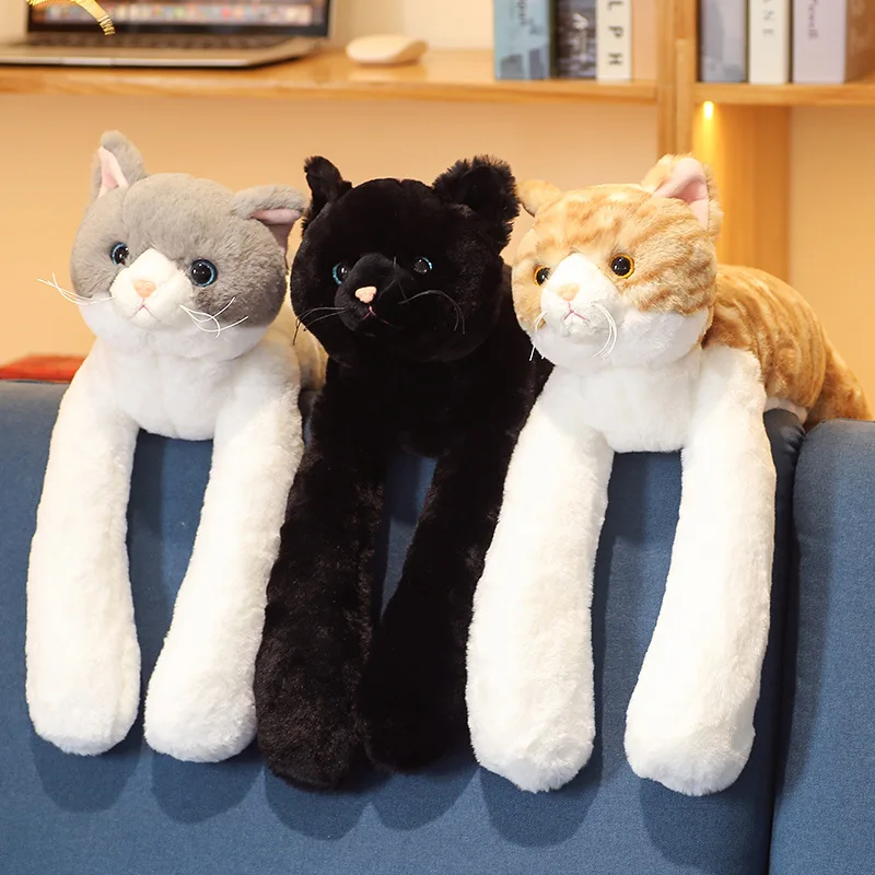 Long Strip Clip Legs Cat Doll Pillow Girls Sleep Plush Lazy Toy Doll Lifelike Animals Simulation Stuffed Doll Kawaii Toy Gifts
Long Strip Clip Legs Cat Doll Pillow Girls Sleep Plush Lazy Toy Doll Lifelike Animals Simulation Stuffed Doll Kawaii Toy Gifts