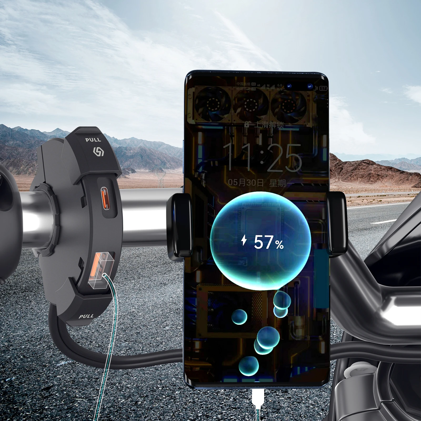 Зарядное устройство QC3.0 PD для мотоцикла, 30 Вт, USB Тип c, IP65, водонепроницаемый кронштейн для крепления на руль мотоцикла, зарядное устройство для IPhone, Xiaomi 12, 24 В
Зарядное устройство QC3.0 PD для мотоцикла, 30 Вт, USB Тип c, IP65, водонепроницаемый кронштейн для крепления на руль мотоцикла, зарядное устройство для IPhone, Xiaomi 12, 24 В