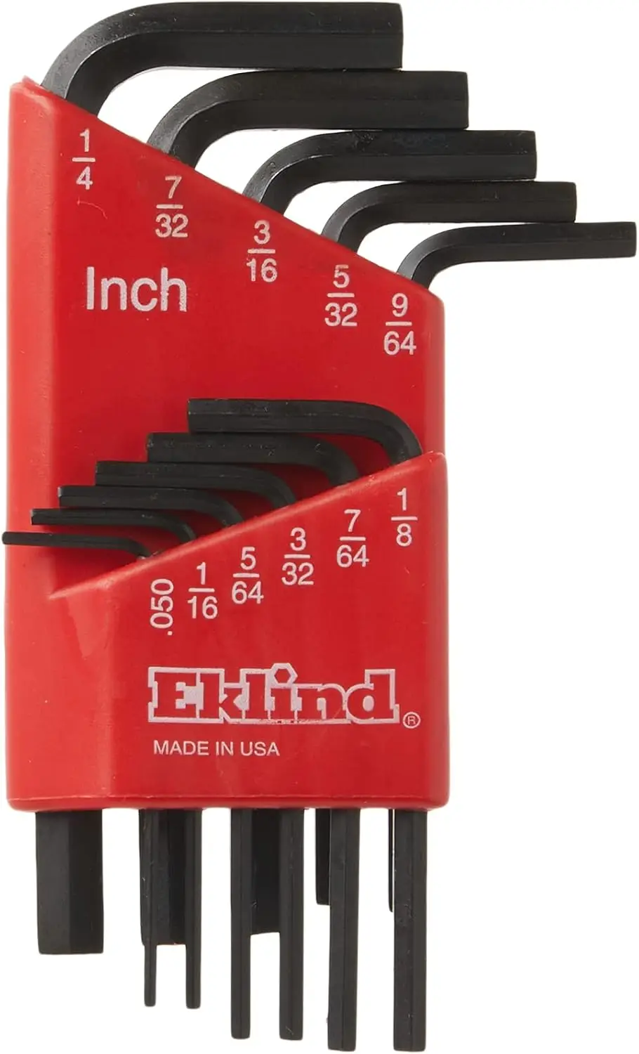 11pc Hex Key Allen Wrench Set SAE Inch Sizes .050-1/4 Short Series with Color Coded Red for Quick Identification
11pc Hex Key Allen Wrench Set SAE Inch Sizes .050-1/4 Short Series with Color Coded Red for Quick Identification