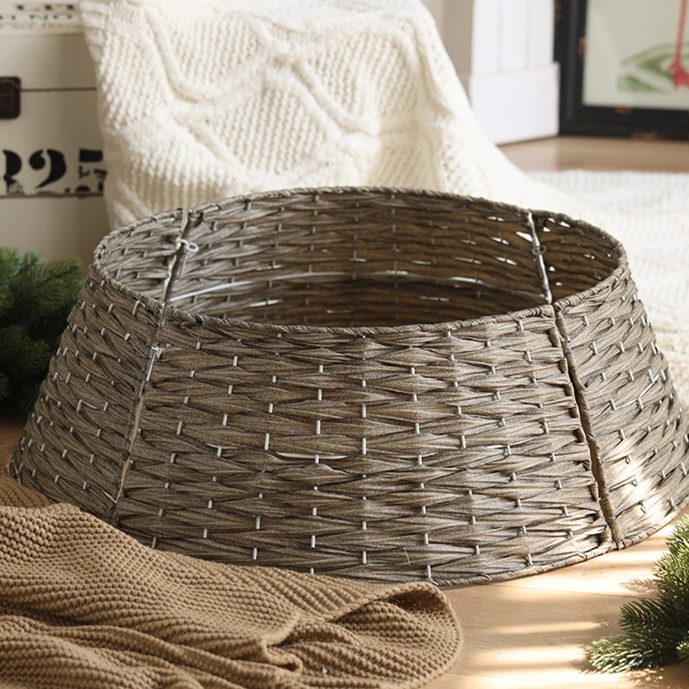 Christmas Collar Large Plastic Farmhouse Tree Skirt For Artificial Xmas Tree Holiday Party Room Decor Outdoor Garden Decoration
Christmas Collar Large Plastic Farmhouse Tree Skirt For Artificial Xmas Tree Holiday Party Room Decor Outdoor Garden Decoration