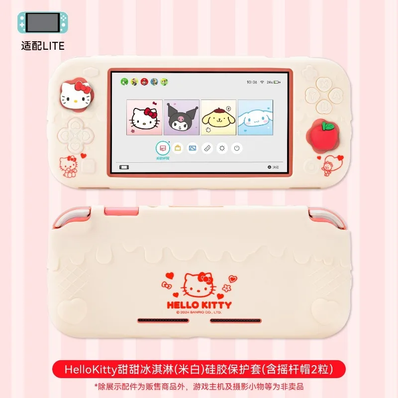 Sanrio Hello Kitty Melody Kuromi Cartoon Silicone Case Full Protection Shell for SwitchLite Game Antifall Digital Console Cover
Sanrio Hello Kitty Melody Kuromi Cartoon Silicone Case Full Protection Shell for SwitchLite Game Antifall Digital Console Cover