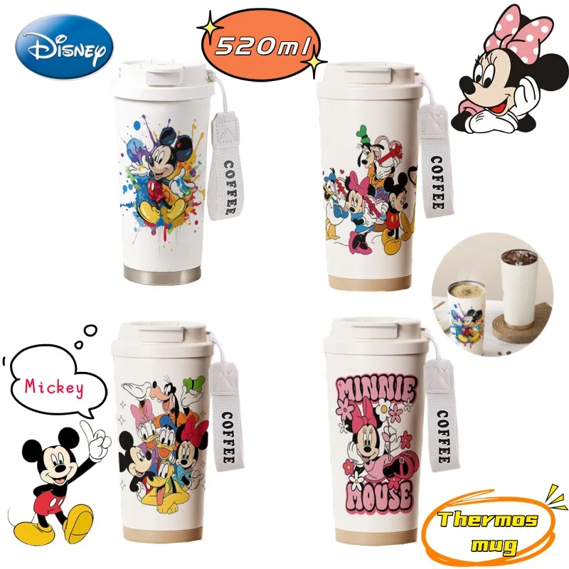 Disney Mickey Minnie Anime Cartoon Cute Portable Stainless Steel Thermos Cup Creative Kawaii Leak-proof Large Capacity Water Cup
Disney Mickey Minnie Anime Cartoon Cute Portable Stainless Steel Thermos Cup Creative Kawaii Leak-proof Large Capacity Water Cup