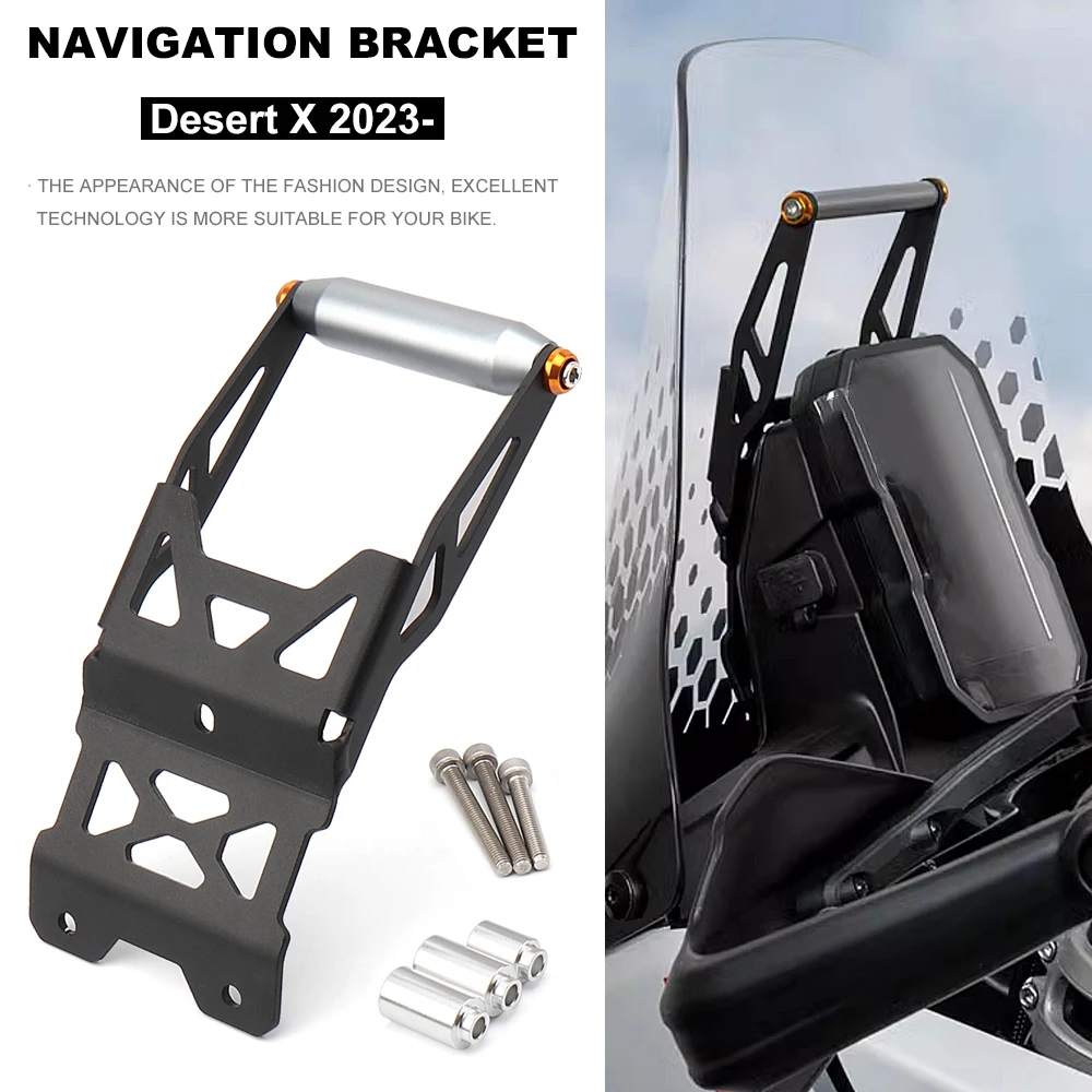 For Ducati DesertX Desert X DESERT X 2023- New Motorcycle Accessories 22MM GPS Phone Navigation Mount Bracket Adapter Holder
For Ducati DesertX Desert X DESERT X 2023- New Motorcycle Accessories 22MM GPS Phone Navigation Mount Bracket Adapter Holder
