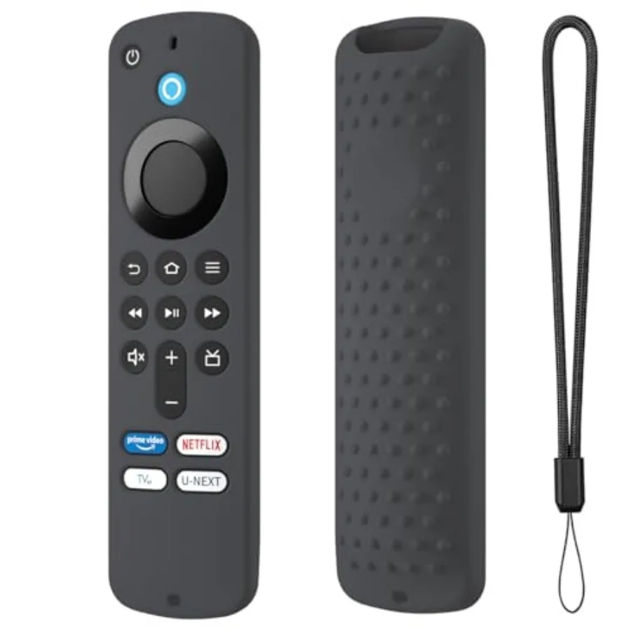 Silicone Cover Compatible with Fire TV Stick 4k Plus/Select, Fire TV Stick HD Remote PA38CA Protective Cover Case with Lanyard
Silicone Cover Compatible with Fire TV Stick 4k Plus/Select, Fire TV Stick HD Remote PA38CA Protective Cover Case with Lanyard