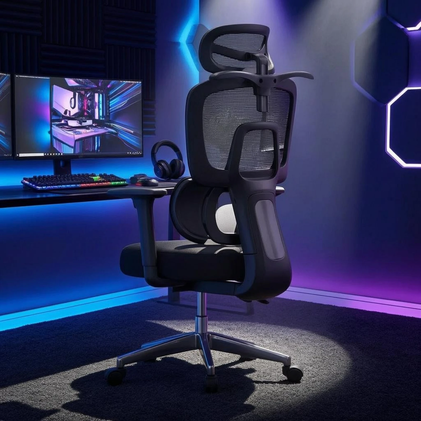 Ergonomic Mesh Office Chair Wheeled Base Ergonomic Office Chair for Study
Ergonomic Mesh Office Chair Wheeled Base Ergonomic Office Chair for Study