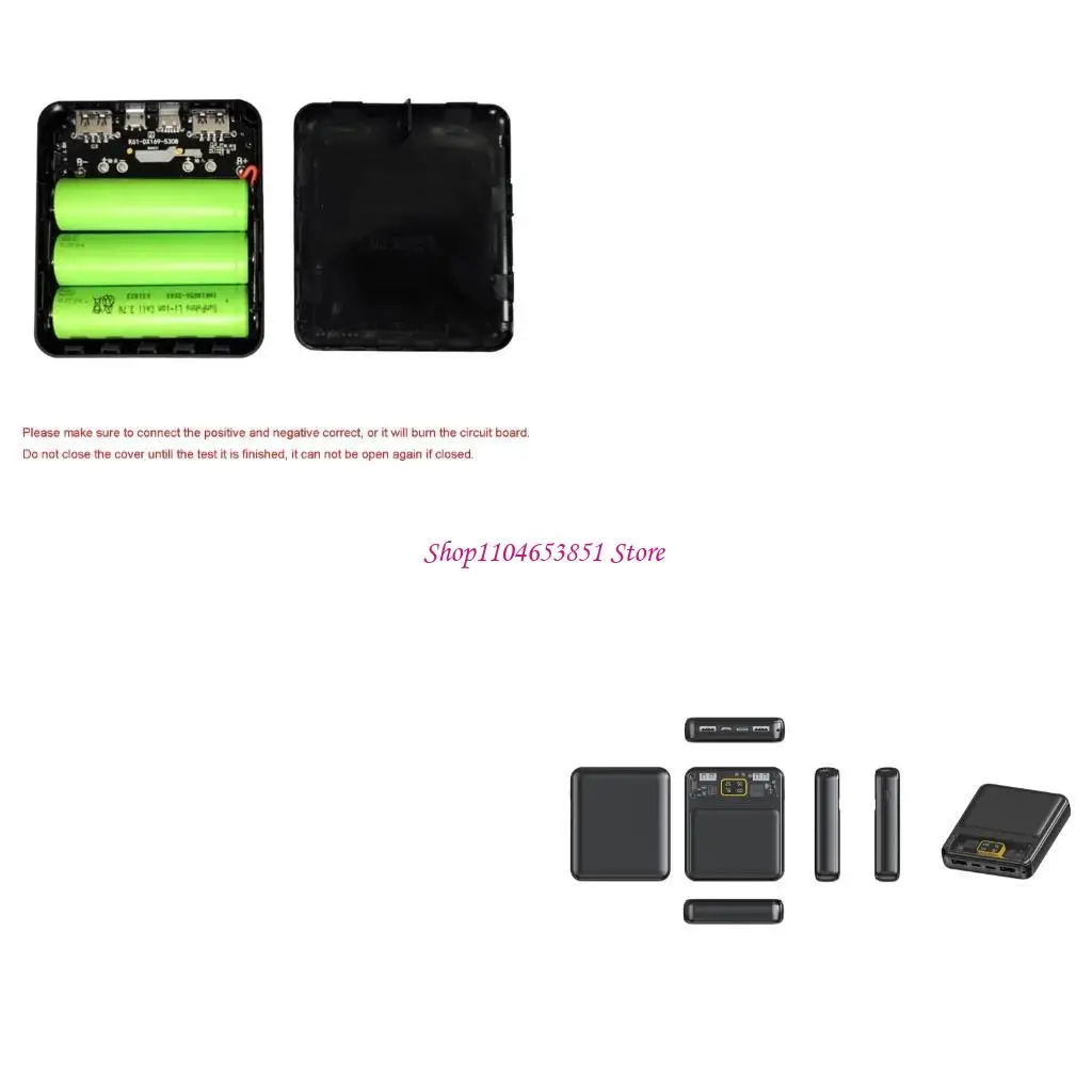 3x18650 Battery Holder Shells Power Bank Case Plastic Shells Faster Charge Power bank Shells Protectors DIY Charger Box
3x18650 Battery Holder Shells Power Bank Case Plastic Shells Faster Charge Power bank Shells Protectors DIY Charger Box