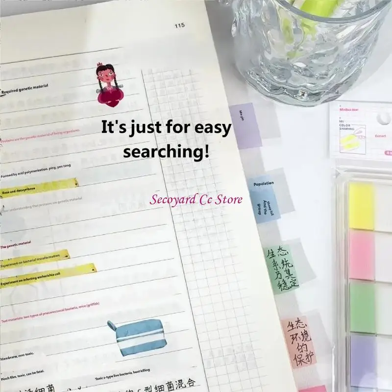N3UC 120Sheets Repositionable Clear Adhesive Labels Adhesive Note Book Page Markers for Planner Notebook Journal 38x25mm
N3UC 120Sheets Repositionable Clear Adhesive Labels Adhesive Note Book Page Markers for Planner Notebook Journal 38x25mm