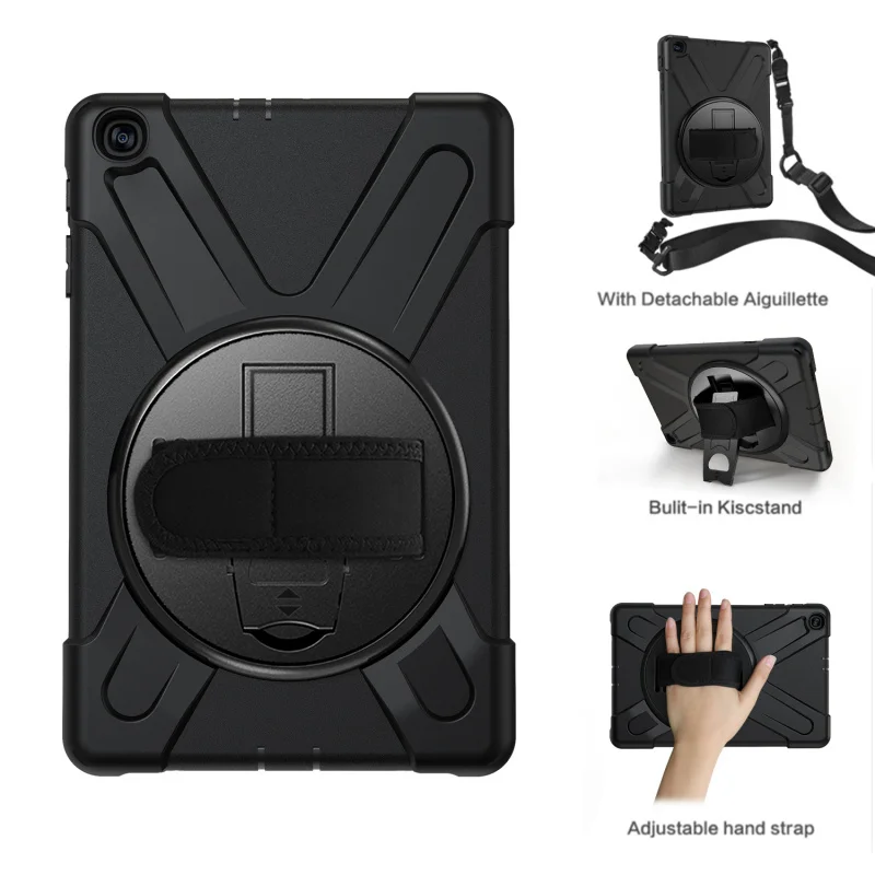 Rotating Hybrid Case For Samsung Galaxy Tab A 2019 SM-T510 SM-T515 T510 T515 Rugged Cover Hand Shoulder Strap
Rotating Hybrid Case For Samsung Galaxy Tab A 2019 SM-T510 SM-T515 T510 T515 Rugged Cover Hand Shoulder Strap