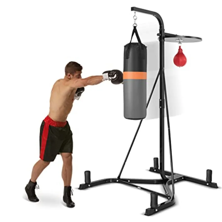 Freestanding Punching Bag with Adjustable Height Speed Ball and Pre-Filled Sandbag for Adult Training Heavy Duty Boxing Machine
Freestanding Punching Bag with Adjustable Height Speed Ball and Pre-Filled Sandbag for Adult Training Heavy Duty Boxing Machine