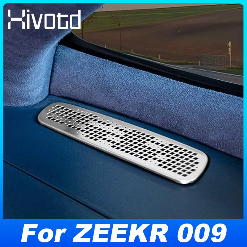 Hivotd Stainless Steel Dashboard Air Outlet Covers Inner Protective Decoration Panel Sticker Accessories For ZEEKR 009 WE ME 202
Hivotd Stainless Steel Dashboard Air Outlet Covers Inner Protective Decoration Panel Sticker Accessories For ZEEKR 009 WE ME 202
