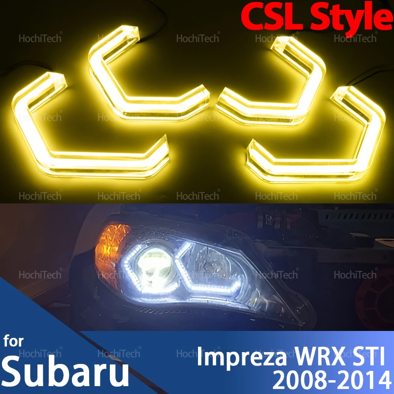 Для Subaru Impreza WRX STI 2008-2014 Модернизированный M4 Стиль Лимонно-Желтый Белый Кристалл Фара CSL Стиль Дневной Свет Ангельские Глазки Комплект
Для Subaru Impreza WRX STI 2008-2014 Модернизированный M4 Стиль Лимонно-Желтый Белый Кристалл Фара CSL Стиль Дневной Свет Ангельские Глазки Комплект