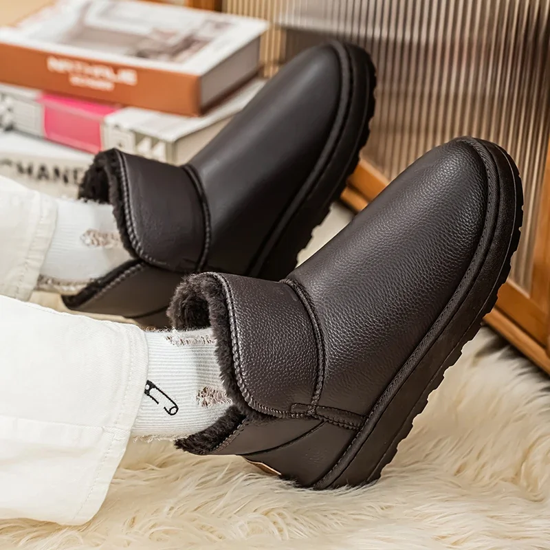 2024 Latest Men's and Women's Casual Versatile Mid Top Cotton Shoes for Winter Warmth and Comfort, Plus Size 36-45 Snow Boots
2024 Latest Men's and Women's Casual Versatile Mid Top Cotton Shoes for Winter Warmth and Comfort, Plus Size 36-45 Snow Boots