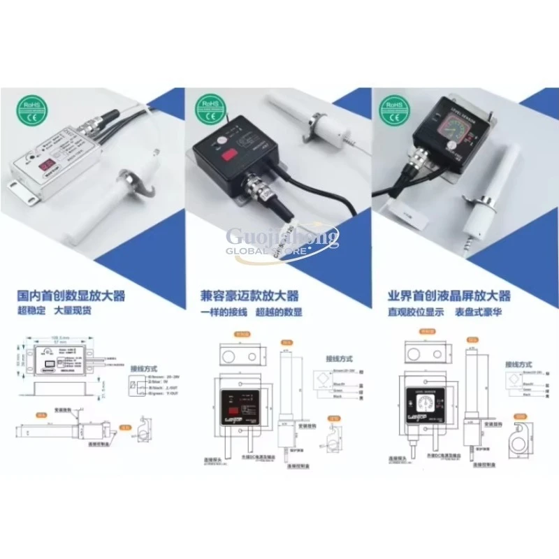 High Temperature Probe Level Sensor Hot Melt Adhesive Machine Customizable Length for Woodworking and Hot Melt Gold Adhesives
High Temperature Probe Level Sensor Hot Melt Adhesive Machine Customizable Length for Woodworking and Hot Melt Gold Adhesives