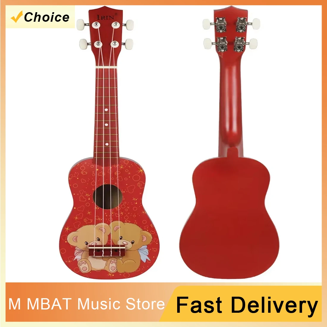 Гавайская 21-дюймовая гавайская гитара с медведем, мини-гитара, гавайская гитара, 4 струны, гавайская гитара для детей/початков, играющего в экзамен
Гавайская 21-дюймовая гавайская гитара с медведем, мини-гитара, гавайская гитара, 4 струны, гавайская гитара для детей/початков, играющего в экзамен