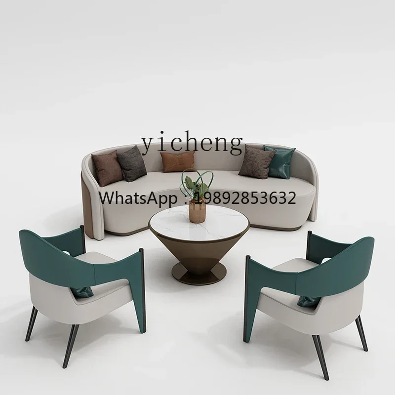 1Zws. Hotel lobby modern minimalist curved sofa beauty salon reception area card seat
1Zws. Hotel lobby modern minimalist curved sofa beauty salon reception area card seat