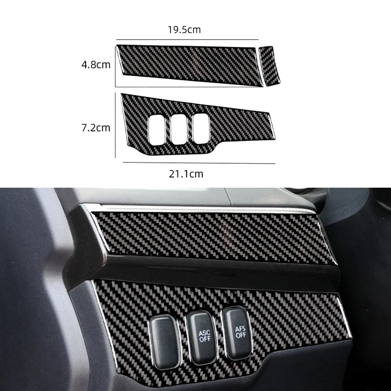 Carbon Fiber Car Dimming Control Panel Sticker Decal Interior Trim Cover for Mitsubishi Lancer EVO 2008-2015 Accessories
Carbon Fiber Car Dimming Control Panel Sticker Decal Interior Trim Cover for Mitsubishi Lancer EVO 2008-2015 Accessories