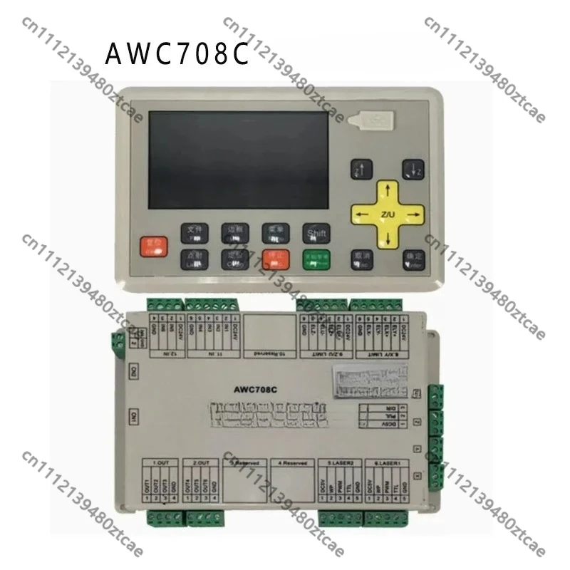 Lightweight LCD Laser Controller Compatible AWC708C Laser Control Panel