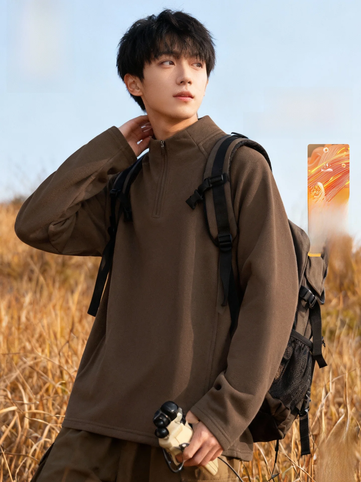 Men's Fce Lined f Zip Thermal T-irt Winter Warm Brued Fitn Clothes Large Mouth Monkey Design Cleanfit
Men's Fce Lined f Zip Thermal T-irt Winter Warm Brued Fitn Clothes Large Mouth Monkey Design Cleanfit