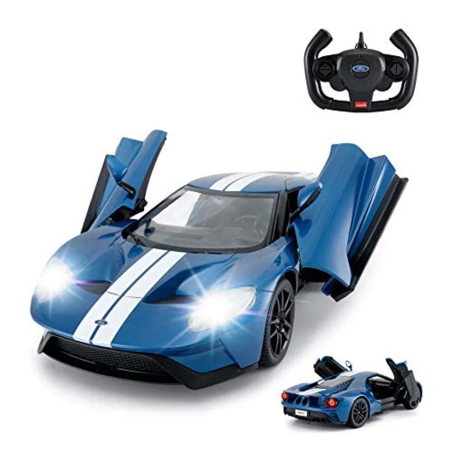 RC Car for 1/14 Scale GT Remote Control Race Toy with Manual Open Doors Blue 2.4GHz
RC Car for 1/14 Scale GT Remote Control Race Toy with Manual Open Doors Blue 2.4GHz