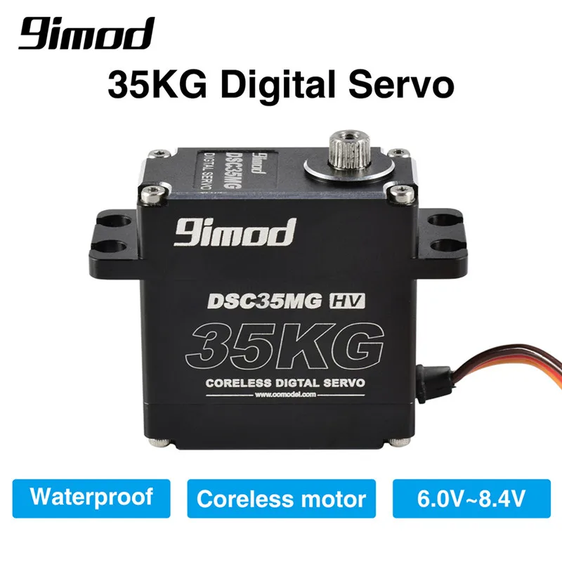 9imod DSC35MG-35kg Metal Gear Digital High Pressure Waterproof Servo Suitable For 1/8 1/10 Remote Control Car
9imod DSC35MG-35kg Metal Gear Digital High Pressure Waterproof Servo Suitable For 1/8 1/10 Remote Control Car