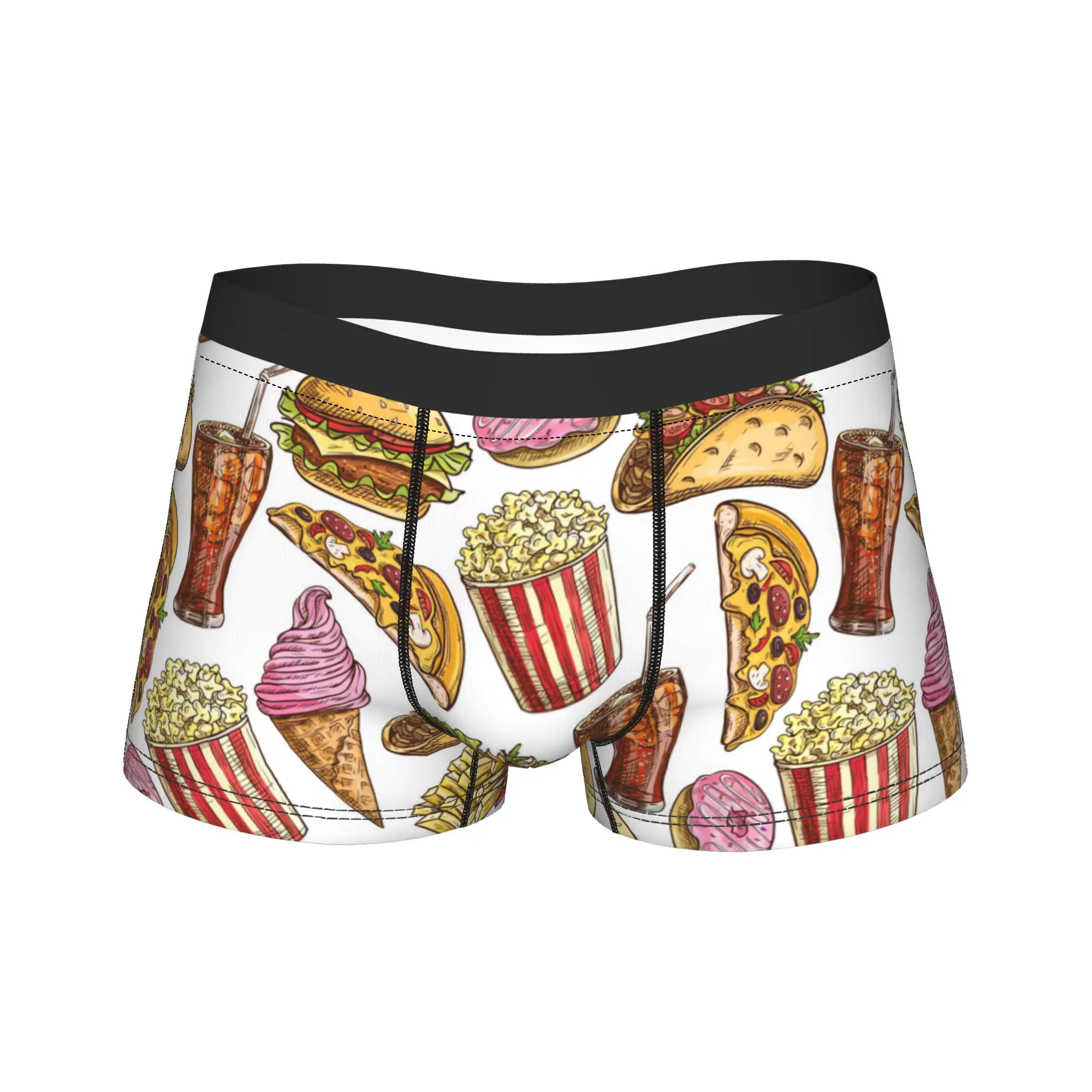 Fast Food Cafe Boxershorts 3D Pouch Underwear High Quality Printed Boxer Brief Elastic Males Panties Big Size 2XL
Fast Food Cafe Boxershorts 3D Pouch Underwear High Quality Printed Boxer Brief Elastic Males Panties Big Size 2XL