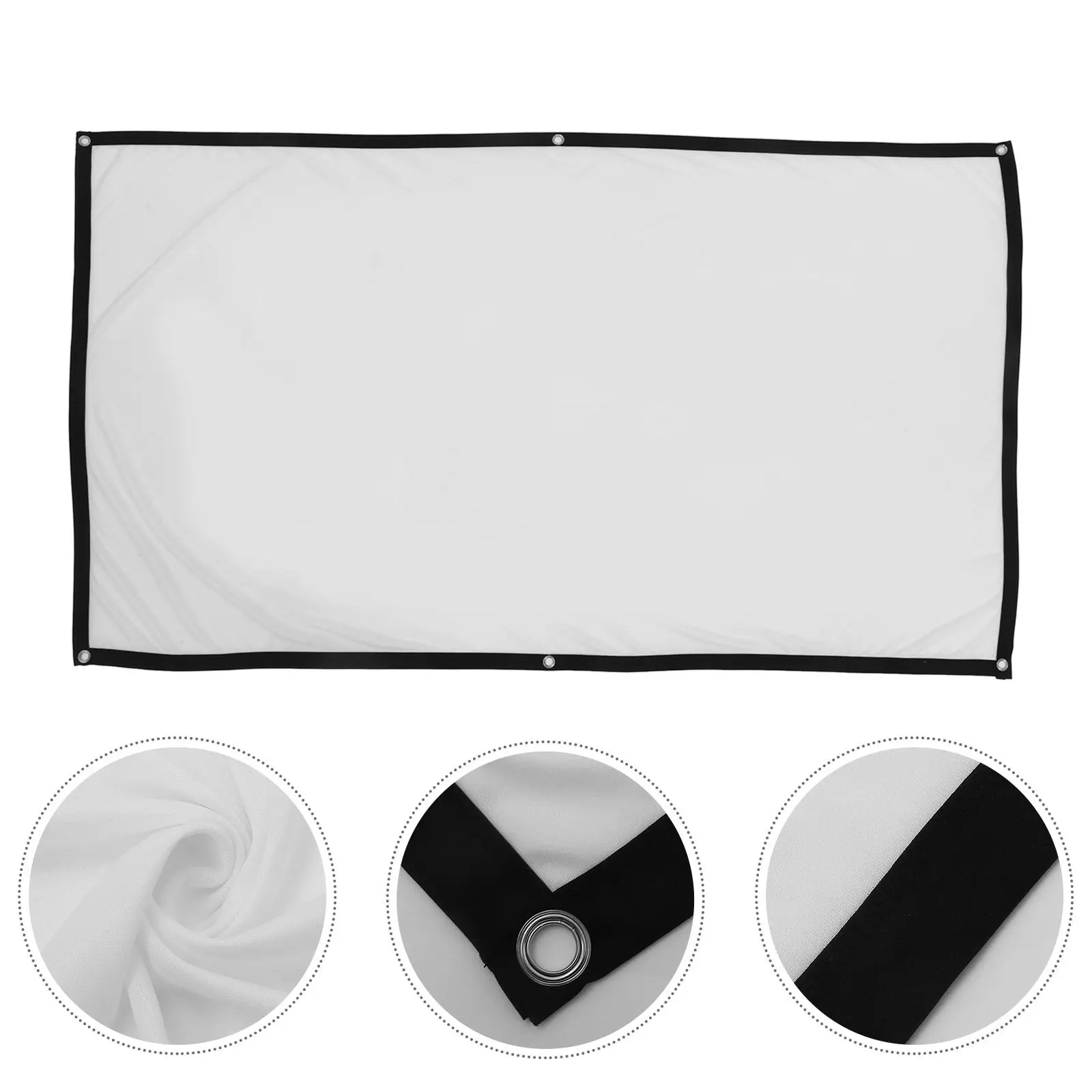 72 Inch Foldable Projector Screen 16:9 Portable Indoor Outdoor Movie Screen for Office Classroom Camping High
72 Inch Foldable Projector Screen 16:9 Portable Indoor Outdoor Movie Screen for Office Classroom Camping High
