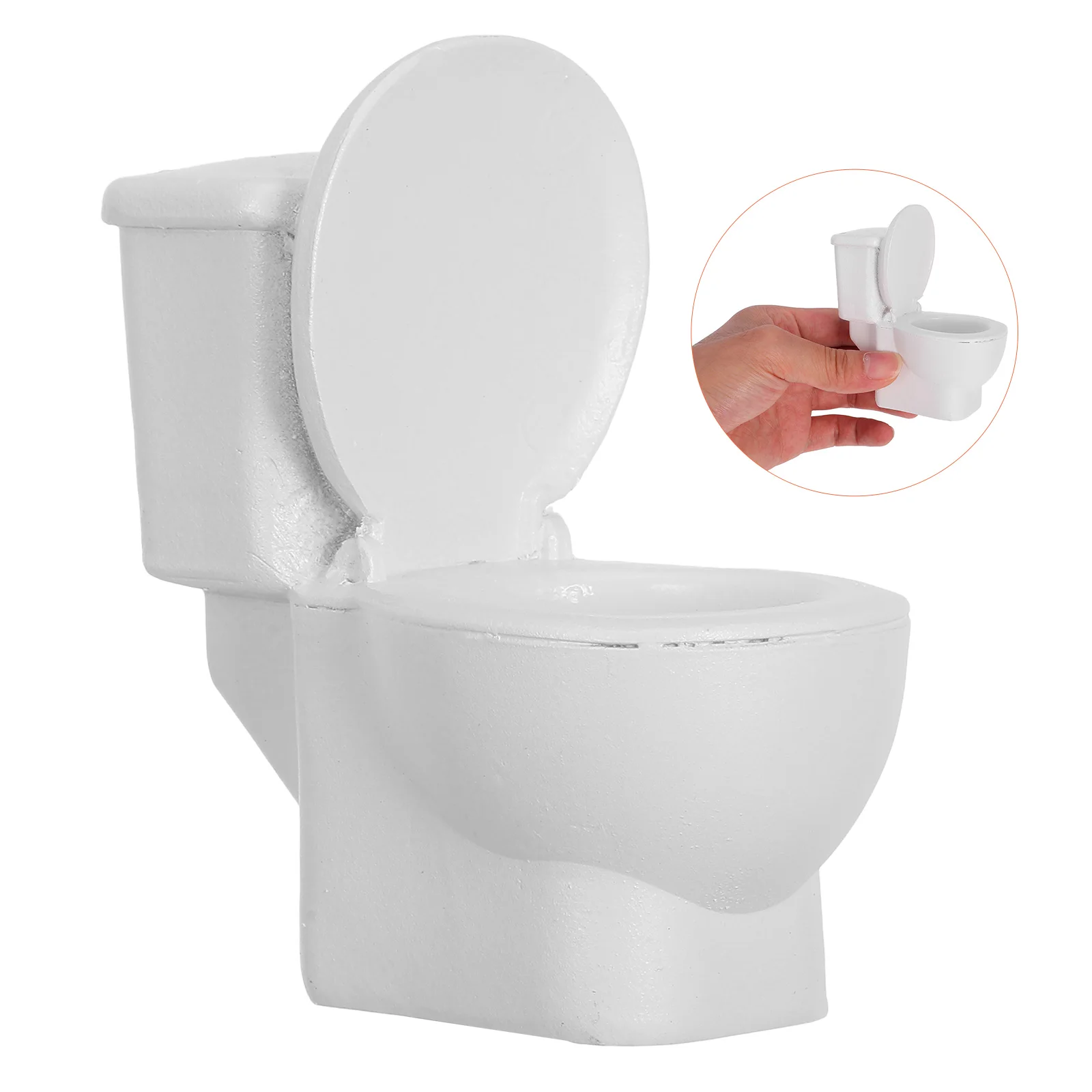 Resin Toilet Ornaments Decoration Tiny Bathroom for Sink Miniature Dollhouse Tub Seat Dad Furniture Small
Resin Toilet Ornaments Decoration Tiny Bathroom for Sink Miniature Dollhouse Tub Seat Dad Furniture Small