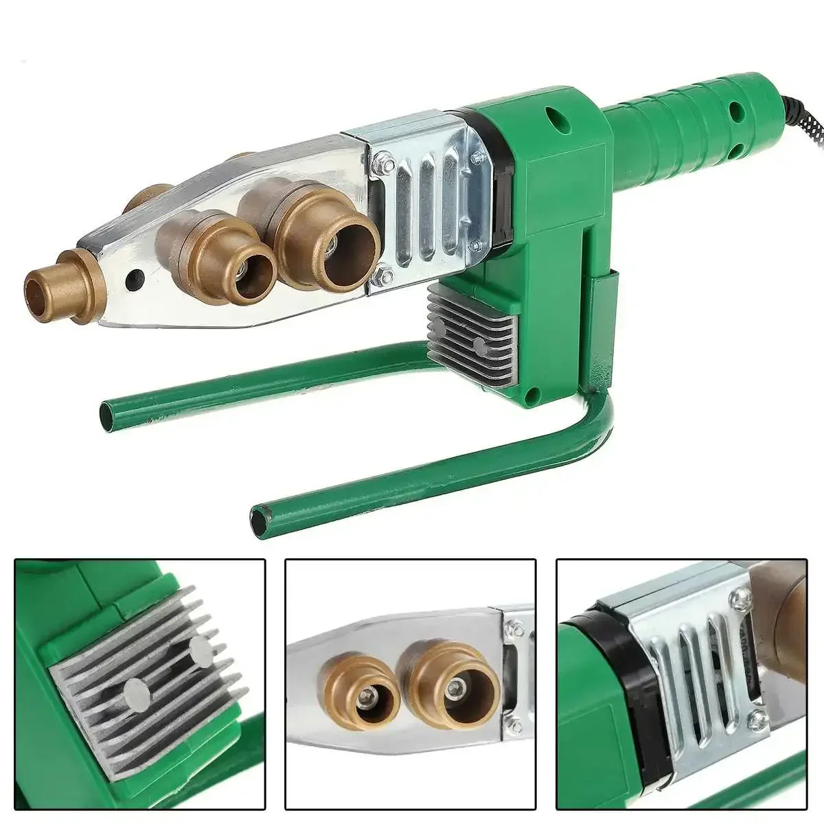 Electric Pipe Welding Machine Heating Tool Heads Set For PPR PB PE Plastic Tube PPR Welder Hot Melt Machine Temperature Control
Electric Pipe Welding Machine Heating Tool Heads Set For PPR PB PE Plastic Tube PPR Welder Hot Melt Machine Temperature Control