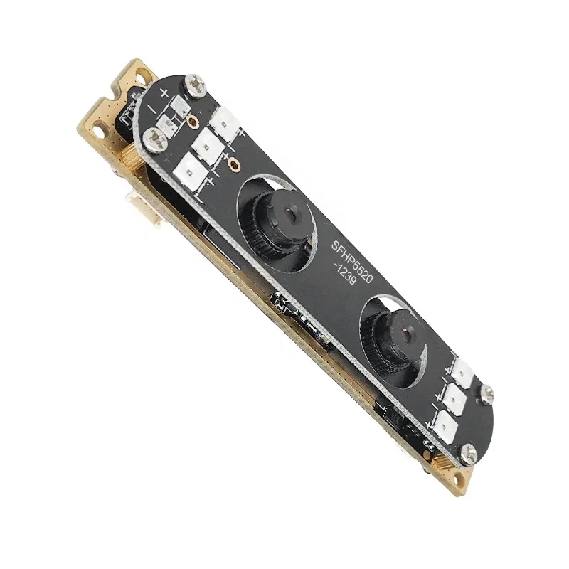 Mini 5MP PS5520 Sensor Dual Lens Face Recognition Face Detection 3d Depth USB2.0 Binocular Camera Module
Mini 5MP PS5520 Sensor Dual Lens Face Recognition Face Detection 3d Depth USB2.0 Binocular Camera Module