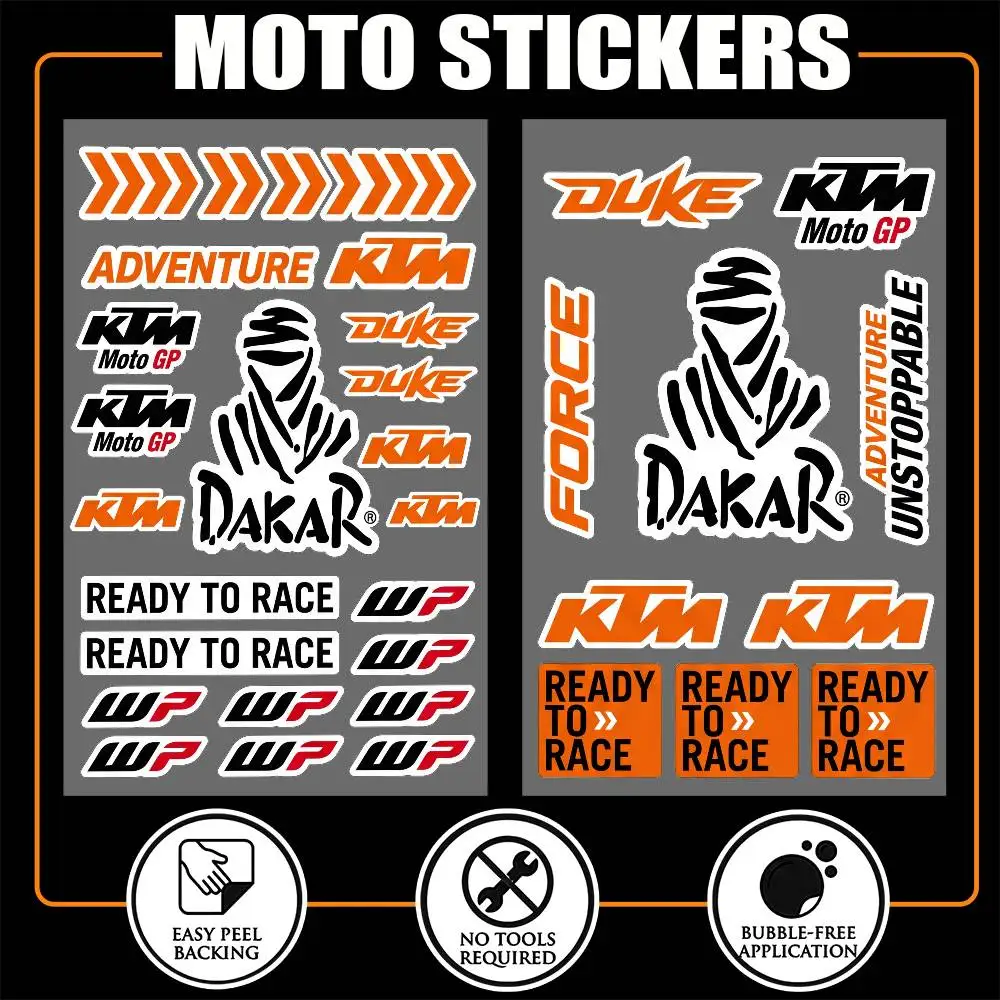 FOR KTM Long Lasting Waterproof Reflective Sticker Scratch Conceal Fit Motorcycle Car Helmet Fridge Decals
FOR KTM Long Lasting Waterproof Reflective Sticker Scratch Conceal Fit Motorcycle Car Helmet Fridge Decals