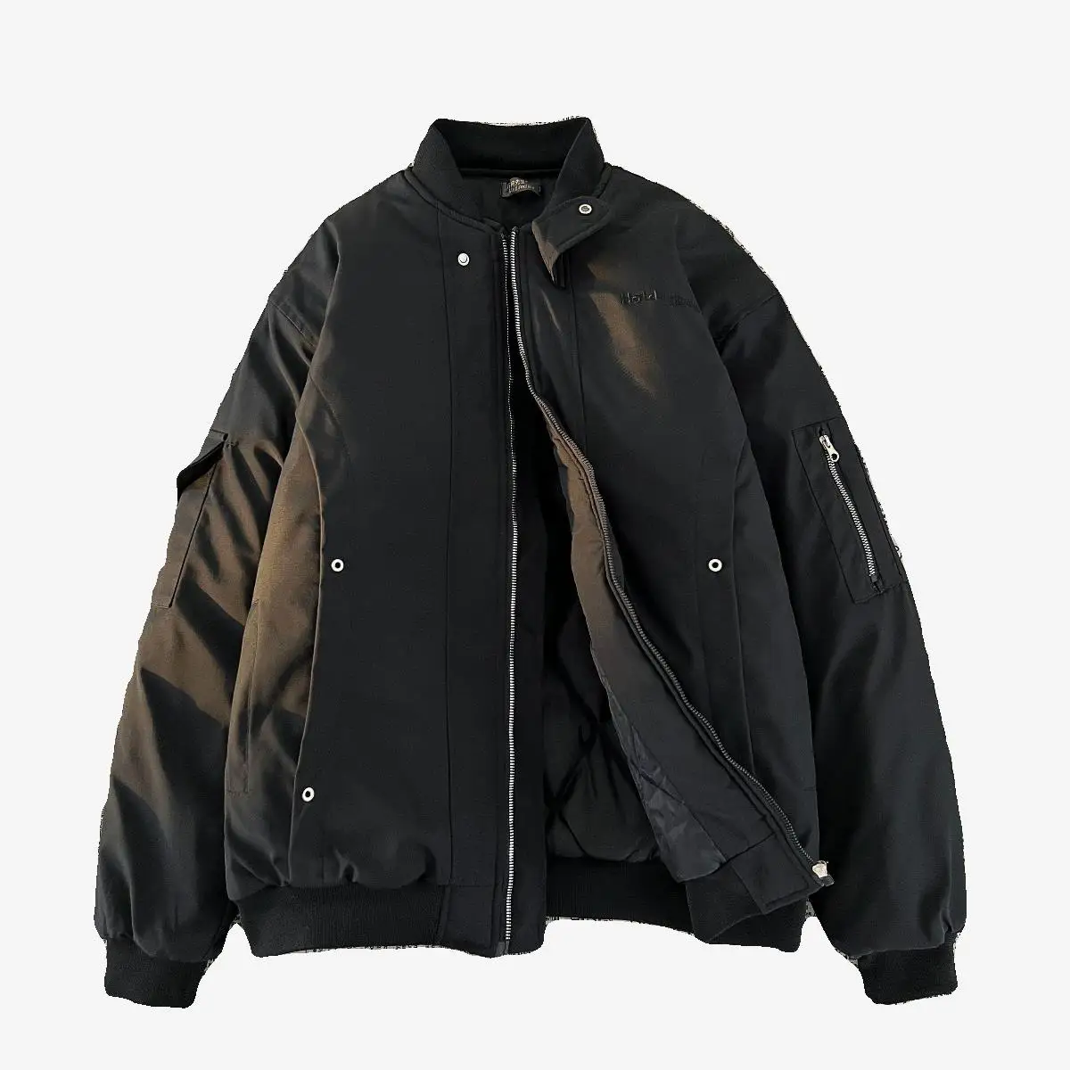 Мужская бейсбольная куртка-пилот Thiened Cotton Jacet с вышитыми надписями, модная осенне-зимняя верхняя одежда, пальто для пар
Мужская бейсбольная куртка-пилот Thiened Cotton Jacet с вышитыми надписями, модная осенне-зимняя верхняя одежда, пальто для пар