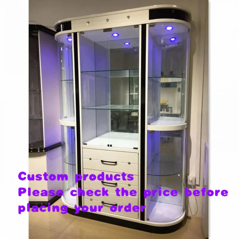custom.Modern tall white beverage cabinet with wine rack, custom wine cellar, double-door glass corner bar wine storage cabinet
custom.Modern tall white beverage cabinet with wine rack, custom wine cellar, double-door glass corner bar wine storage cabinet