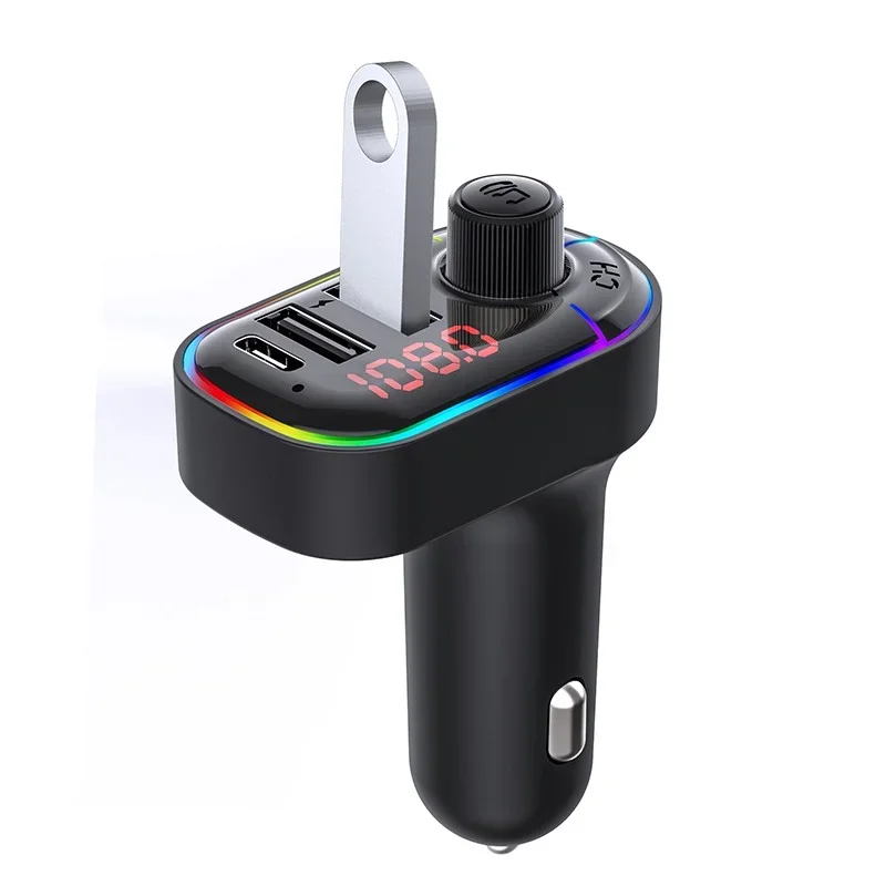 BT 5.0 Car Mp3 Player Fm Transmitter QC 3.0 Display Car Voltage Hands Free Car Kit USB Audio Receiver Black
BT 5.0 Car Mp3 Player Fm Transmitter QC 3.0 Display Car Voltage Hands Free Car Kit USB Audio Receiver Black